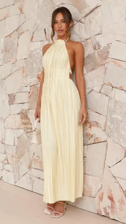 Slide Show Dresses|Maxi^Frances Maxi Dress - Yellow