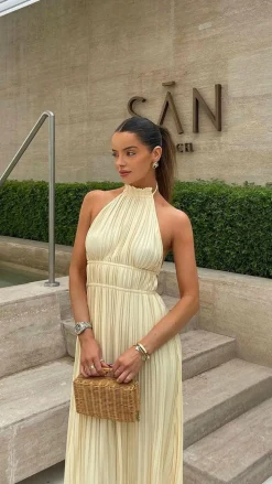 Slide Show Dresses|Maxi^Frances Maxi Dress - Yellow