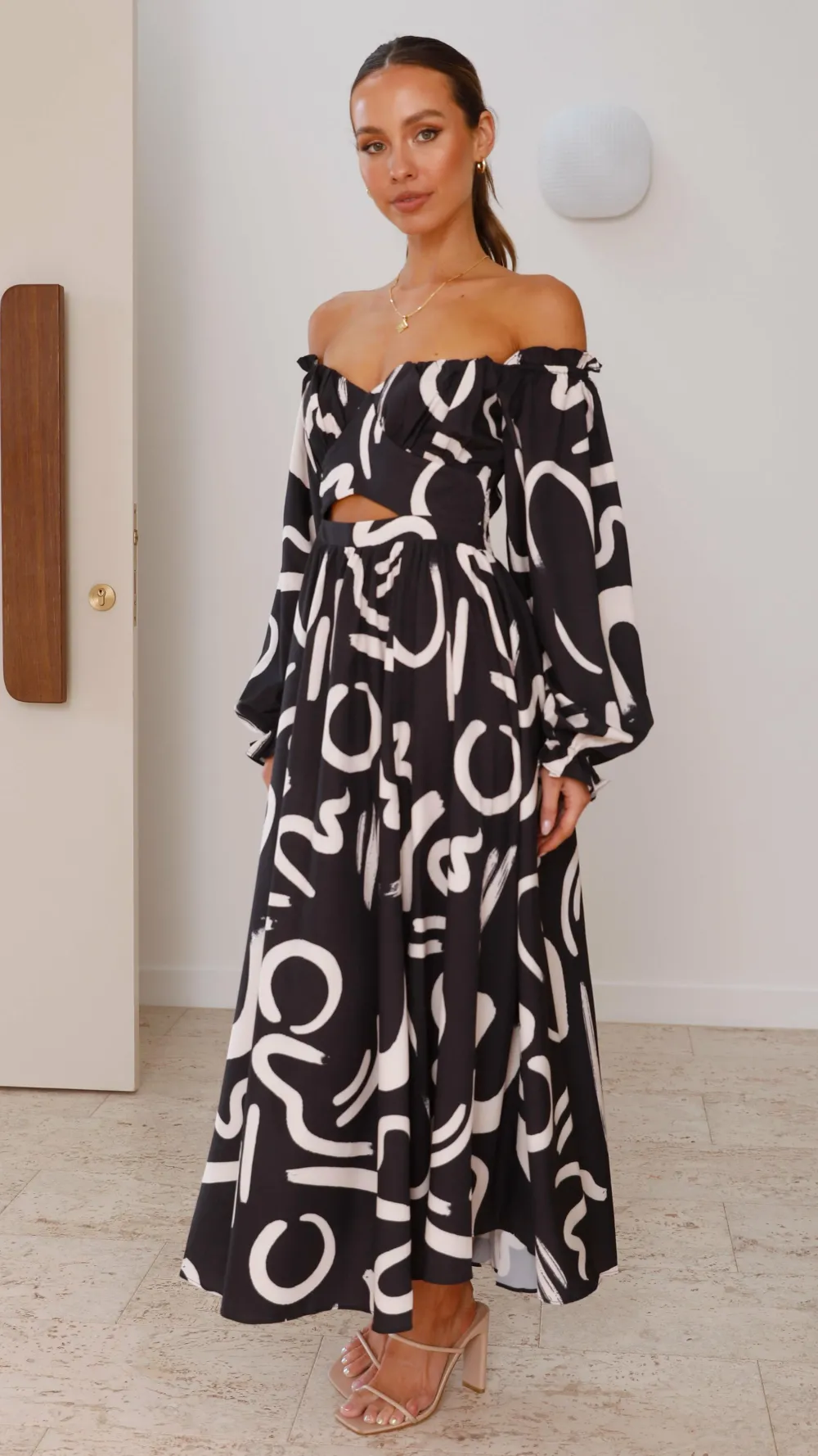 Pink Diamond Dresses|Maxi^Freya Maxi Dress - Black