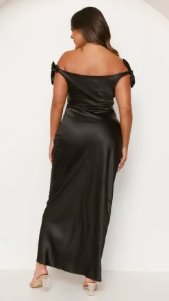 IDS Dresses|Bridesmaid^Frida Maxi Dress - Black