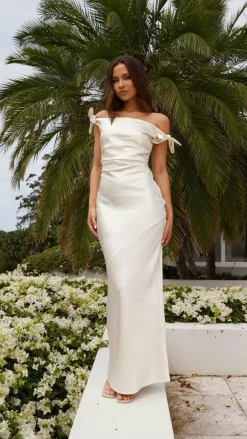 IDS Dresses|Bridesmaid^Frida Maxi Dress - Champagne