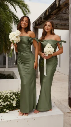 IDS Dresses|Bridesmaid^Frida Maxi Dress - Olive