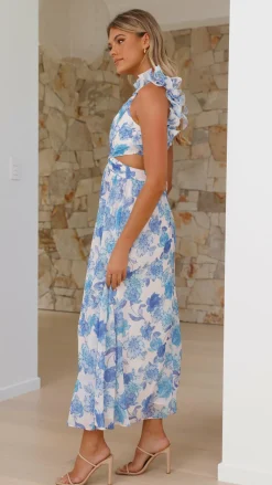 SASHA (BNE) Sale Dresses^Galilhai Maxi Dress - Blue Floral