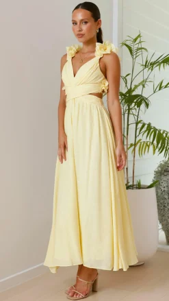 SASHA (BNE) Sale Dresses^Galilhai Maxi Dress - Yellow