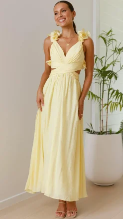 SASHA (BNE) Sale Dresses^Galilhai Maxi Dress - Yellow