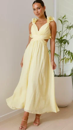 SASHA (BNE) Sale Dresses^Galilhai Maxi Dress - Yellow