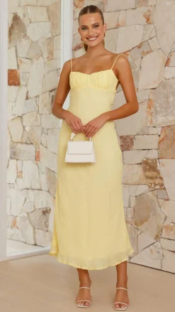SASHA (BNE) Sale Dresses^Galina Maxi Dress - Yellow