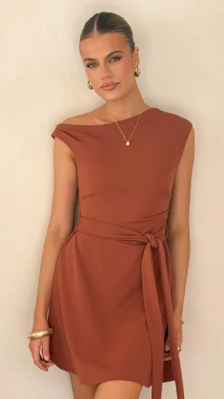 YH AND CO Dresses|Mini^Gem Mini Dress - Brown