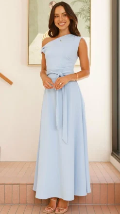 YH AND CO Dresses|Maxi^Gemma Maxi Dress - Baby Blue