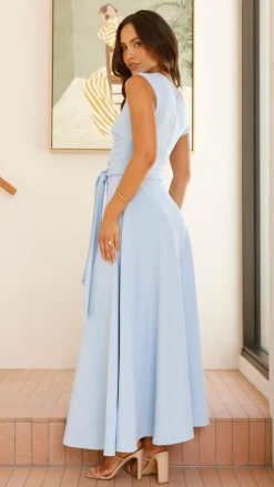 YH AND CO Dresses|Maxi^Gemma Maxi Dress - Baby Blue