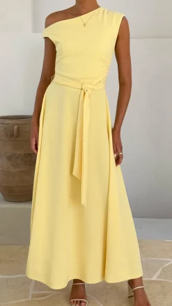 YH AND CO Dresses|Maxi^Gemma Maxi Dress - Baby Yellow