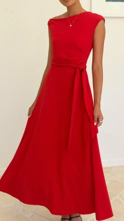 YH AND CO Sale Dresses^Gemma Maxi Dress - Red