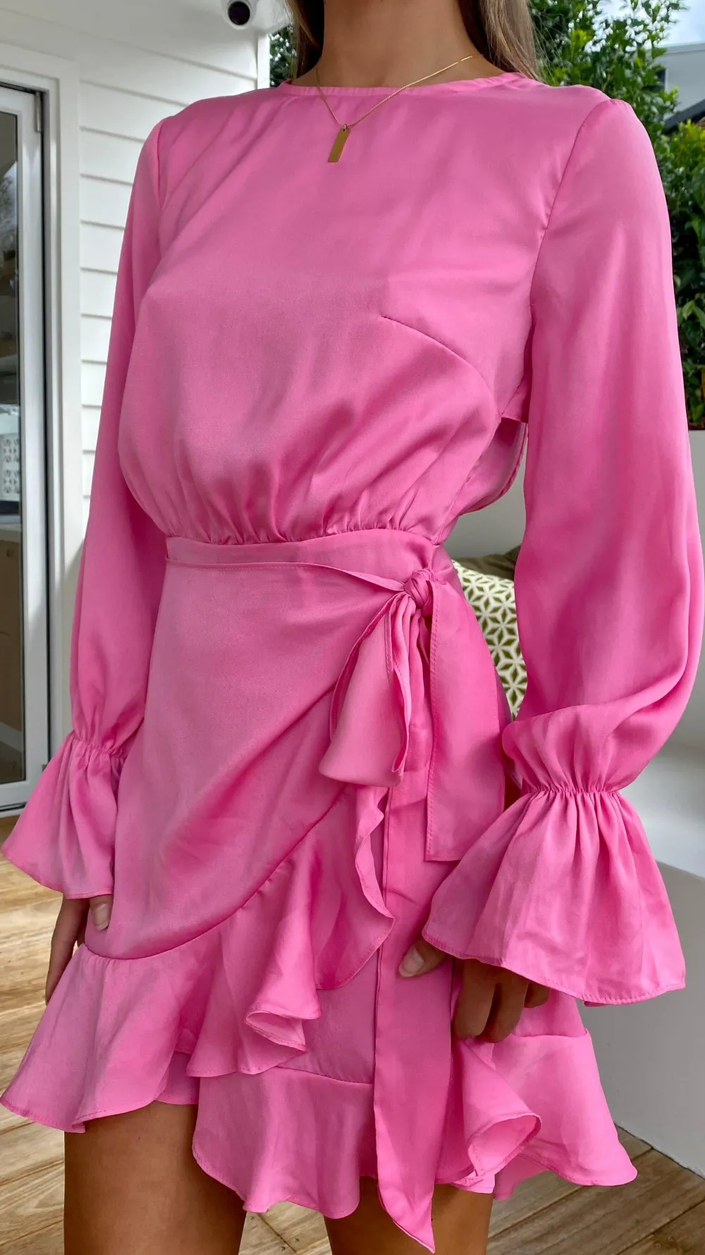 LILYWHYT Sale Dresses^Geneva Dress - Hot Pink