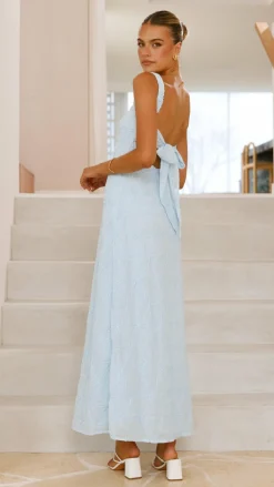 Luvalot Dresses|Maxi^Gianna Maxi Dress - Blue Lace