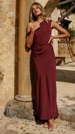 Alive Girl Je T'Aime|Dresses^Gigi Maxi Dress - Wine