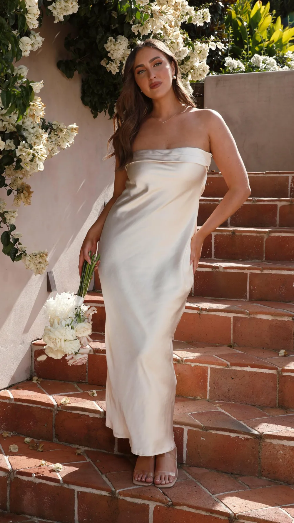 Alive Girl Sale Evening^Gisele Maxi Dress - Champagne