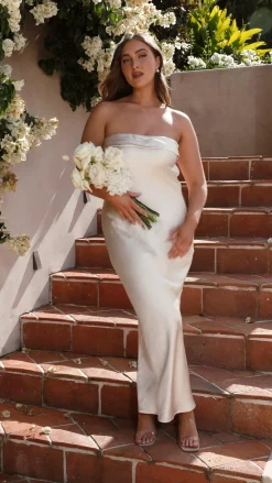 Alive Girl Sale Evening^Gisele Maxi Dress - Champagne