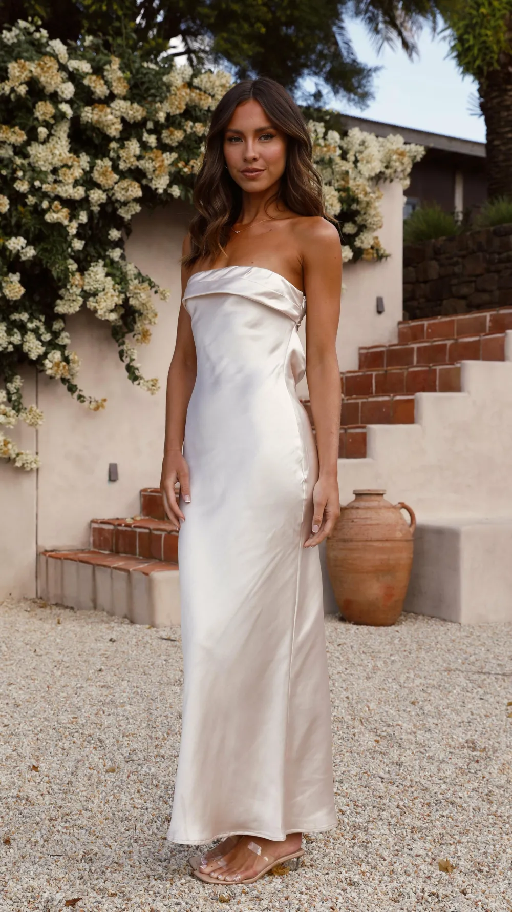 Alive Girl Sale Evening^Gisele Maxi Dress - Champagne