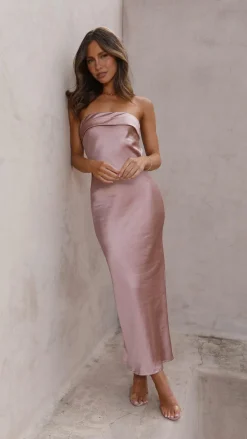 Alive Girl Sale Evening|Sale Dresses^Gisele Maxi Dress - Dusty Pink