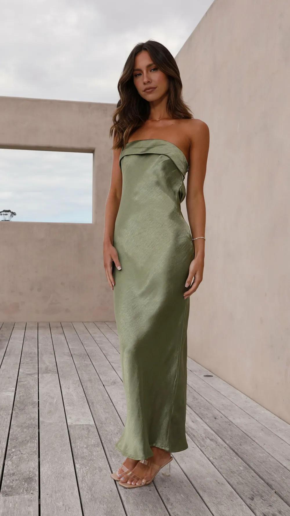 Alive Girl L'Amour|Dresses^Gisele Maxi Dress - Olive