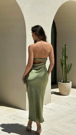 Alive Girl L'Amour|Dresses^Gisele Maxi Dress - Olive