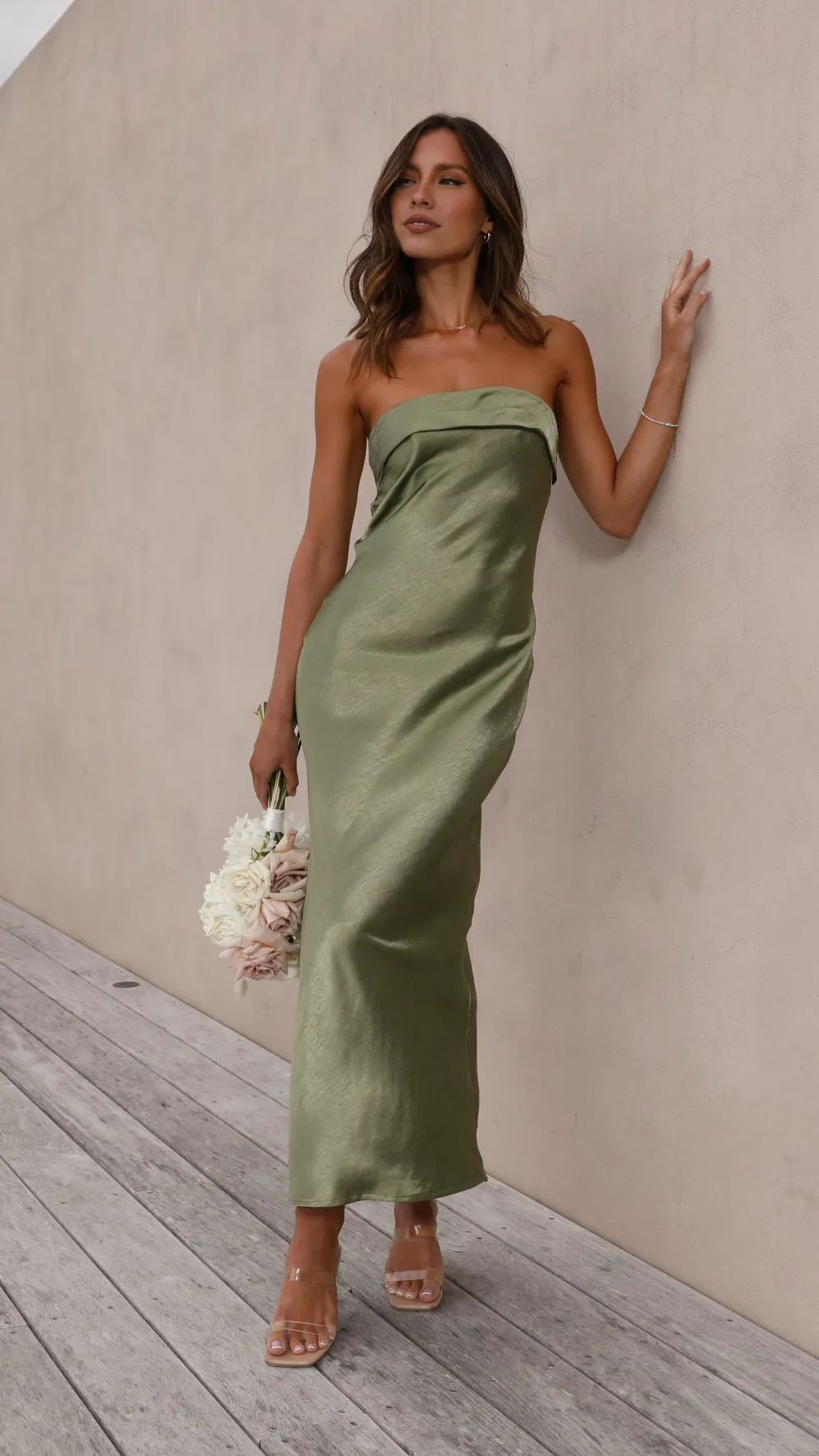 Alive Girl L'Amour|Dresses^Gisele Maxi Dress - Olive
