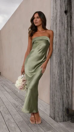 Alive Girl L'Amour|Dresses^Gisele Maxi Dress - Olive
