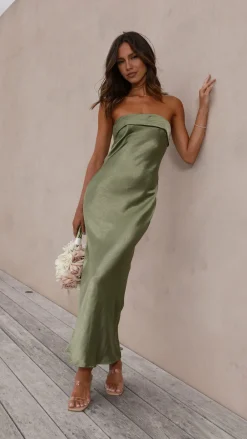 Alive Girl L'Amour|Dresses^Gisele Maxi Dress - Olive