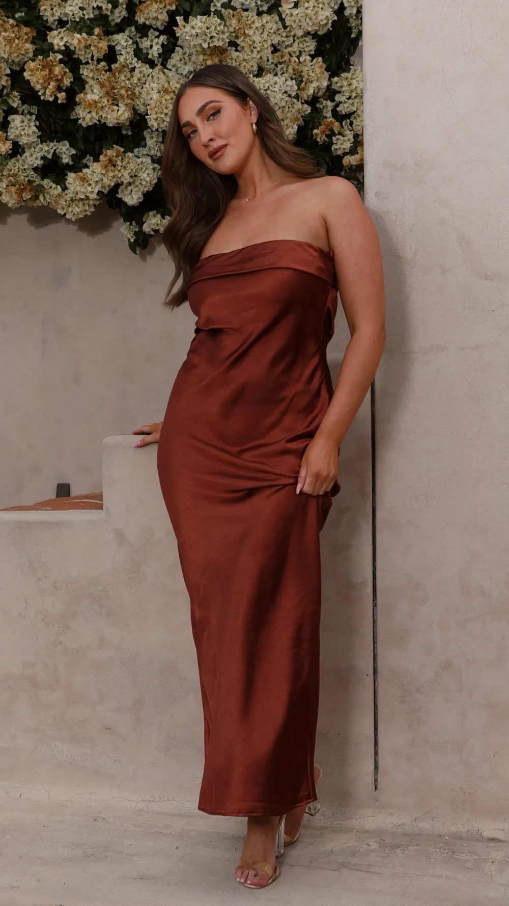 Alive Girl Sale Evening|Sale Dresses^Gisele Maxi Dress - Rust