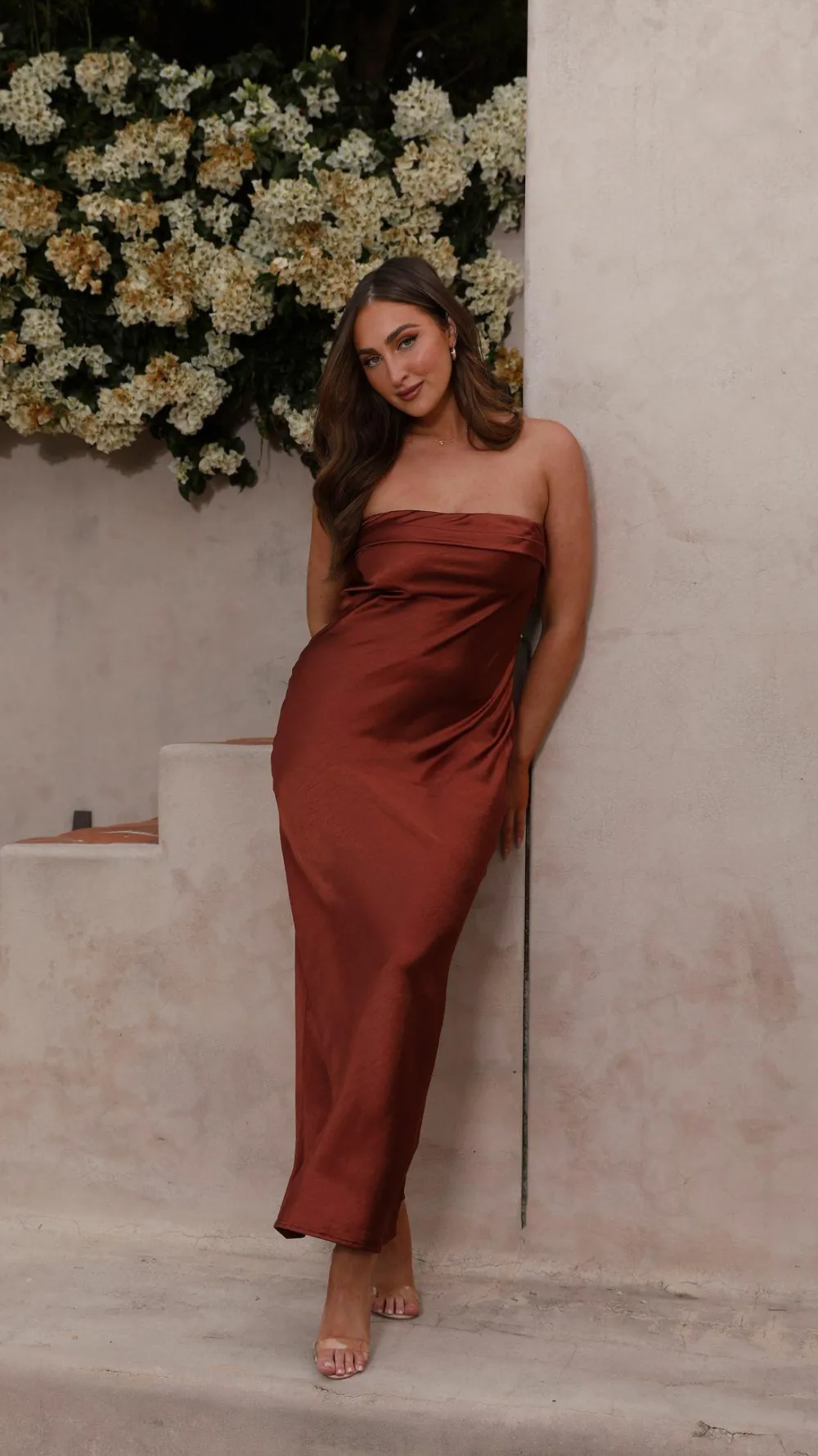 Alive Girl Sale Evening|Sale Dresses^Gisele Maxi Dress - Rust