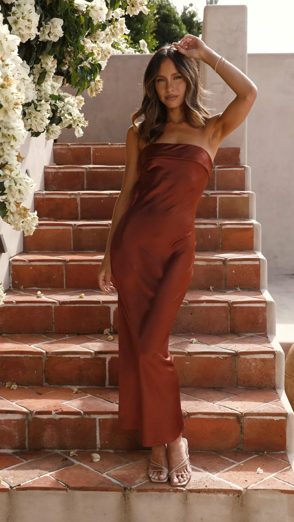 Alive Girl Sale Evening|Sale Dresses^Gisele Maxi Dress - Rust