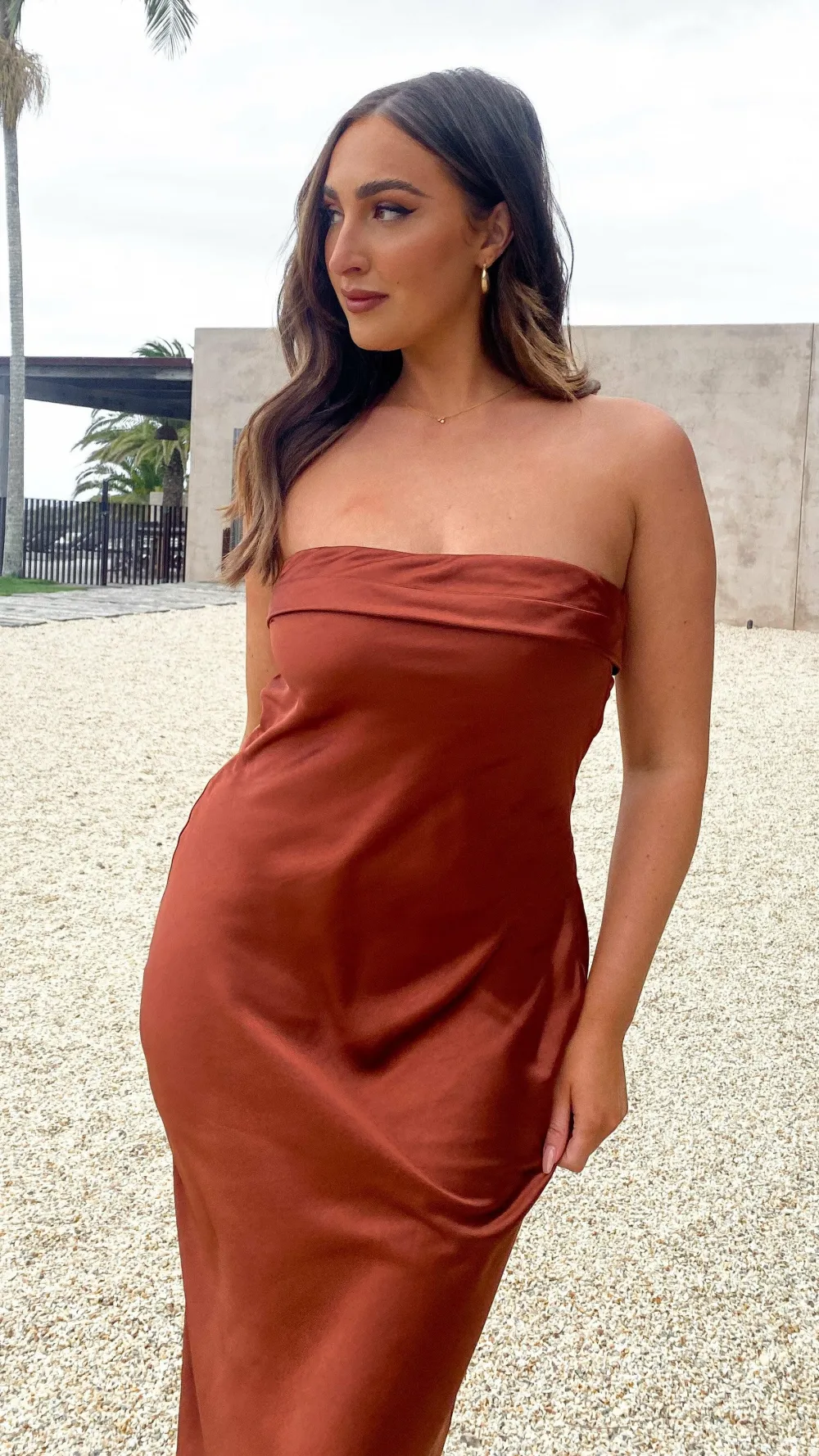 Alive Girl Sale Evening|Sale Dresses^Gisele Maxi Dress - Rust