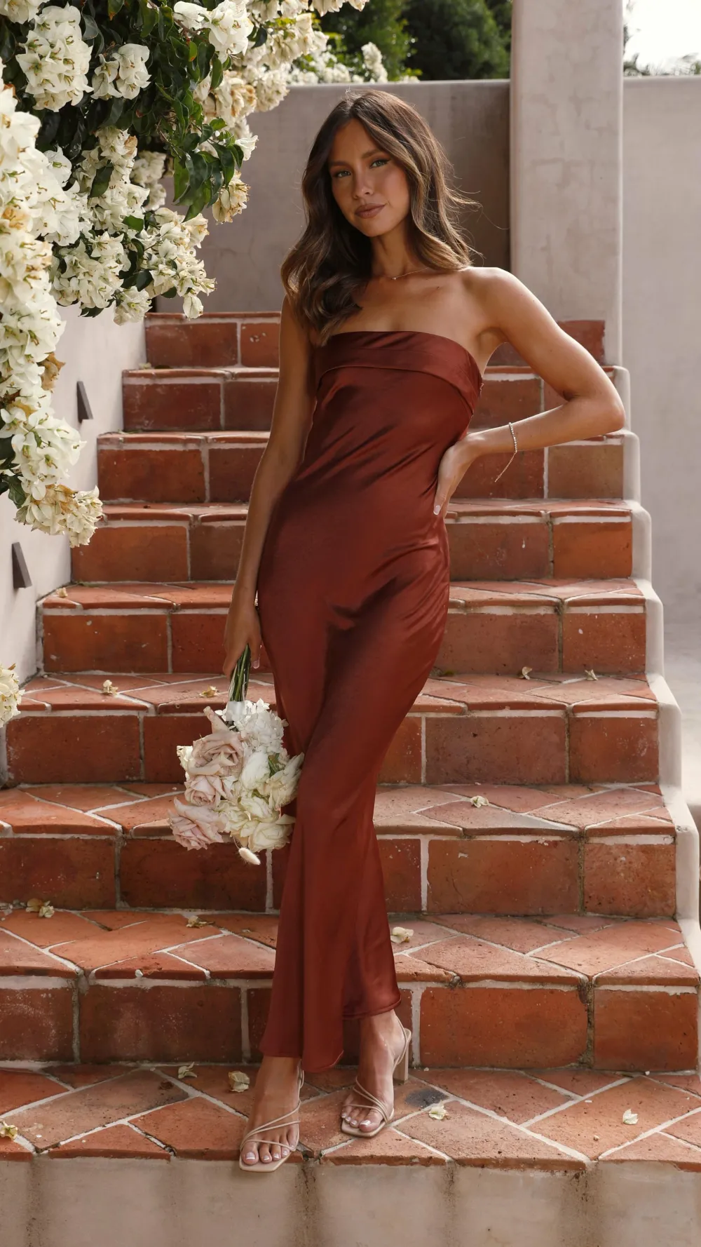 Alive Girl Sale Evening|Sale Dresses^Gisele Maxi Dress - Rust