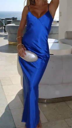 IDS Dresses|Maxi^Gisella Maxi Dress - Cobalt Blue