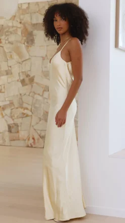 IDS Dresses|Bridesmaid^Gisella Maxi Dress - Yellow