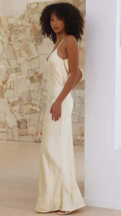 IDS Dresses|Bridesmaid^Gisella Maxi Dress - Yellow