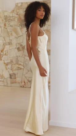 IDS Dresses|Bridesmaid^Gisella Maxi Dress - Yellow