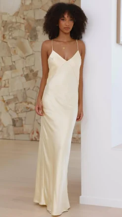IDS Dresses|Bridesmaid^Gisella Maxi Dress - Yellow