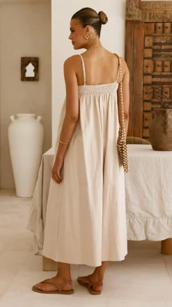 Fashion Allied Dresses|Maxi^Gracia Maxi Dress - Beige