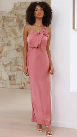 Alive Girl Dresses|Bridesmaid^Greta Maxi Dress - Baked Rose