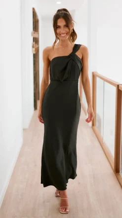 Alive Girl Sale Evening^Greta Maxi Dress - Black