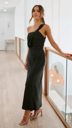 Alive Girl Sale Evening^Greta Maxi Dress - Black