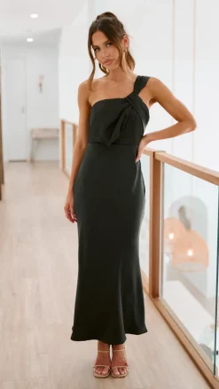 Alive Girl Sale Evening^Greta Maxi Dress - Black