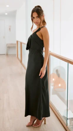 Alive Girl Sale Evening^Greta Maxi Dress - Black