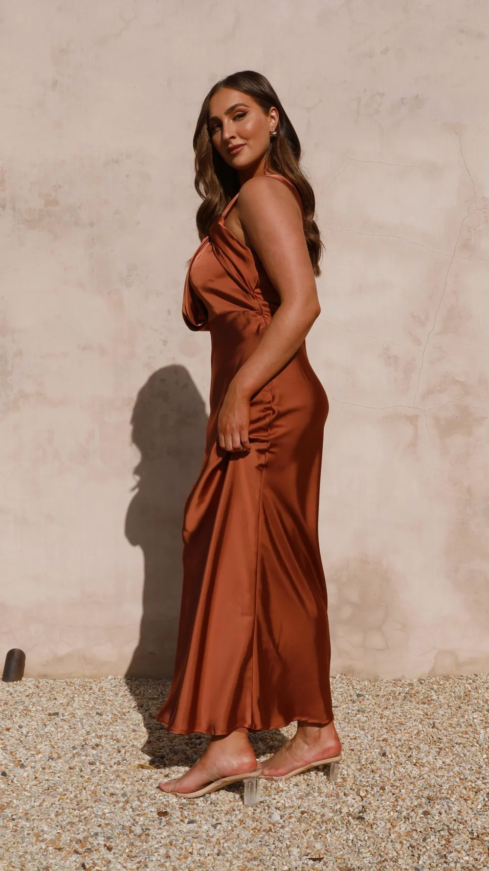 Alive Girl Dresses|Bridesmaid^Greta Maxi Dress - Copper
