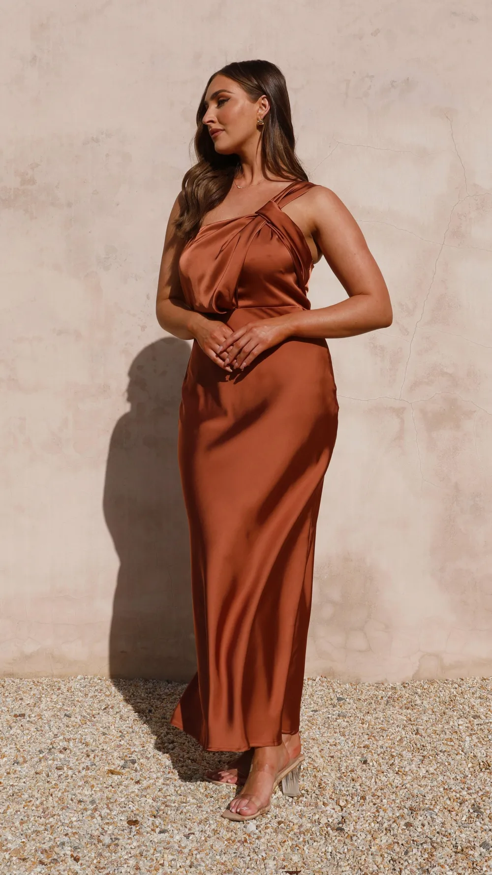 Alive Girl Dresses|Bridesmaid^Greta Maxi Dress - Copper
