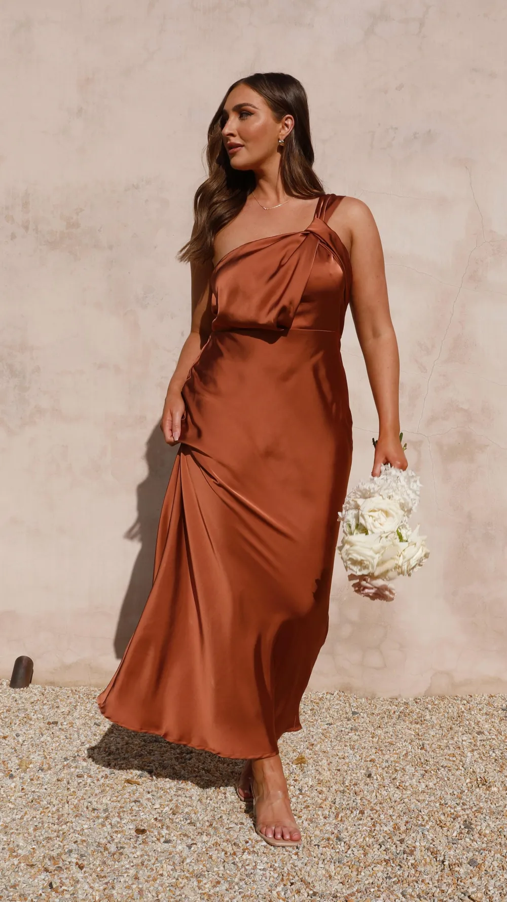 Alive Girl Dresses|Bridesmaid^Greta Maxi Dress - Copper