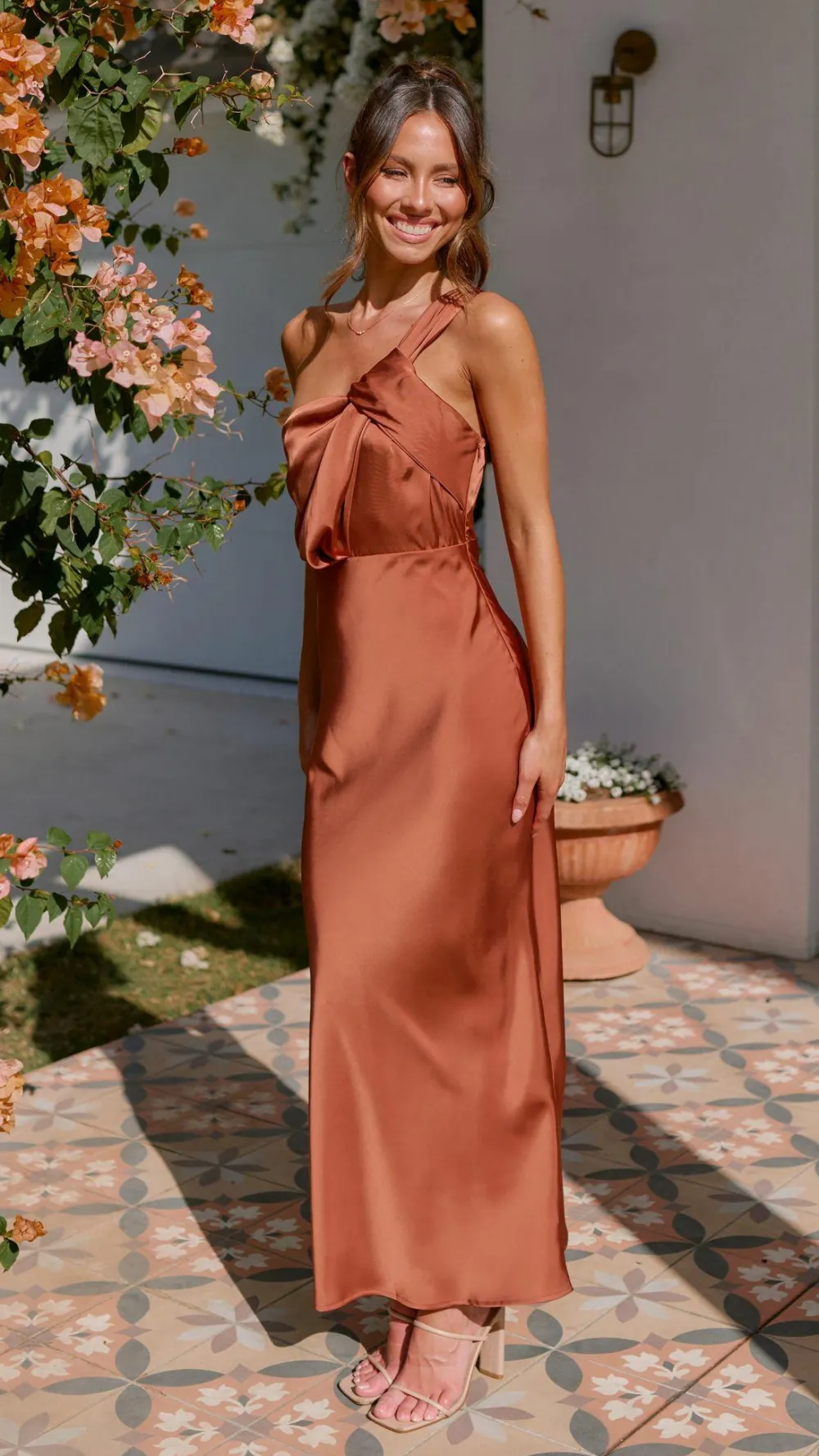 Alive Girl Dresses|Bridesmaid^Greta Maxi Dress - Copper