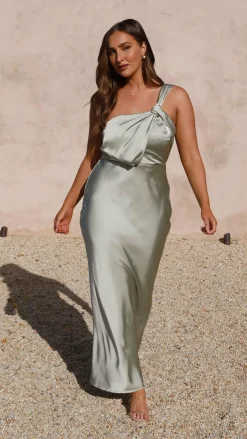 Alive Girl Dresses|Bridesmaid^Greta Maxi Dress - Olive