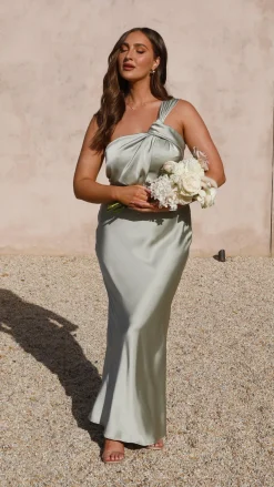 Alive Girl Dresses|Bridesmaid^Greta Maxi Dress - Olive